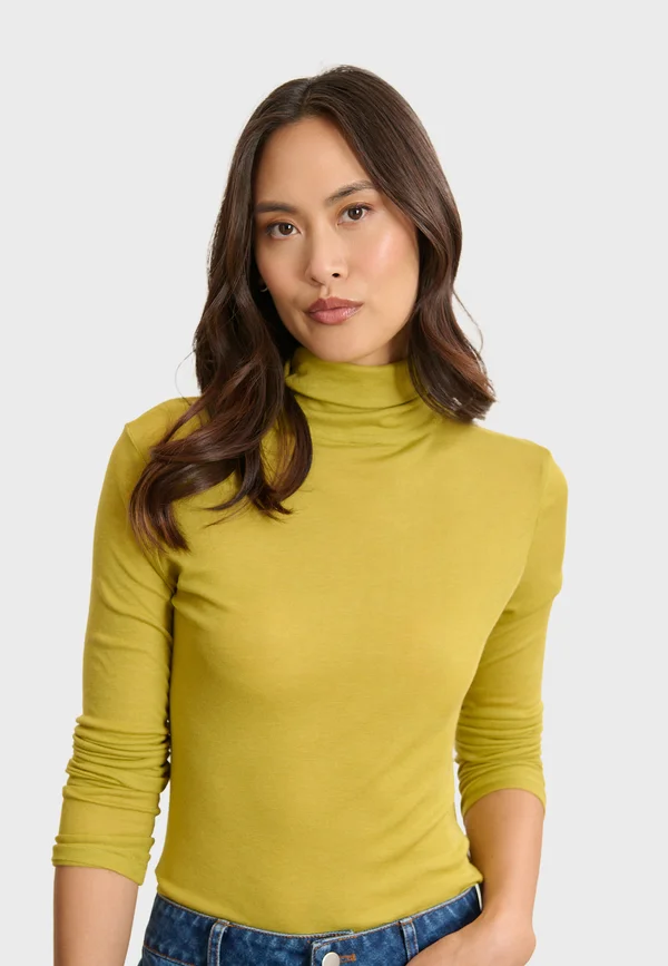 BERNE - Strickpullover - olive green