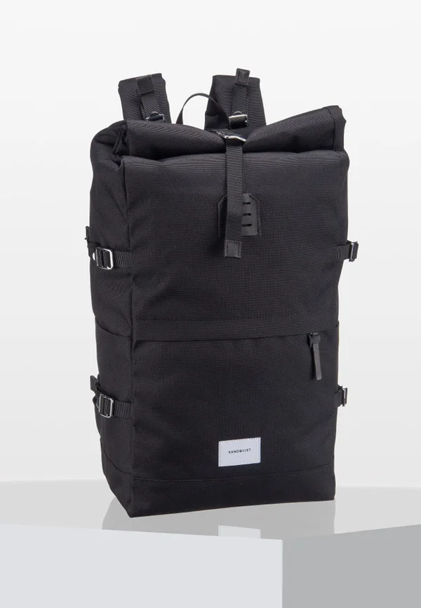 BERNT ROLL TOP  - Tagesrucksack - black