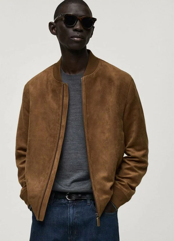 BERO - Bomberjacke - cognac