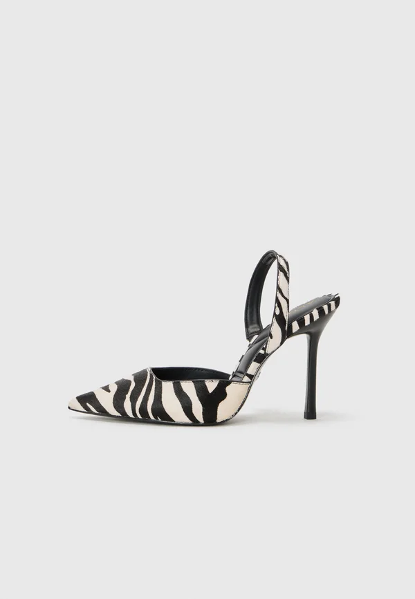 BEROLDEN - High Heel Pumps - white/black