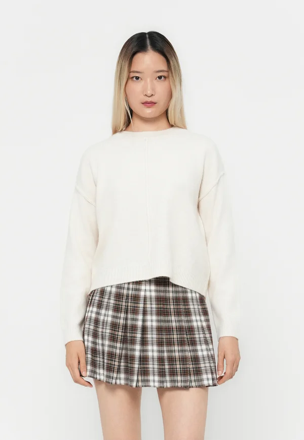 BESTI LS O-NECK BOO - Strickpullover - birch