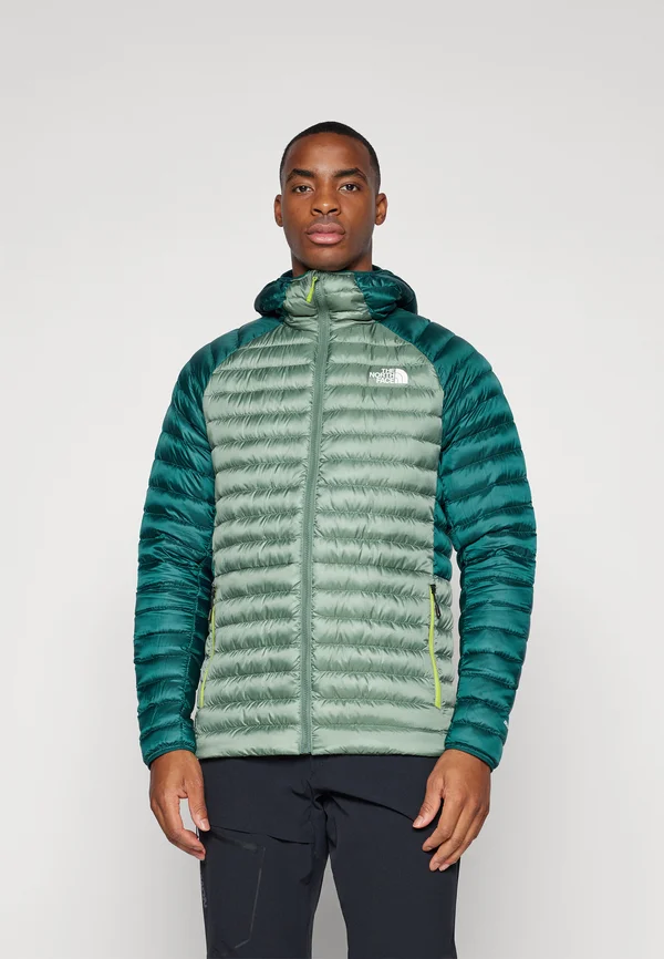 BETTAFORCA HOODIE - Daunenjacke - duck green/deep nori