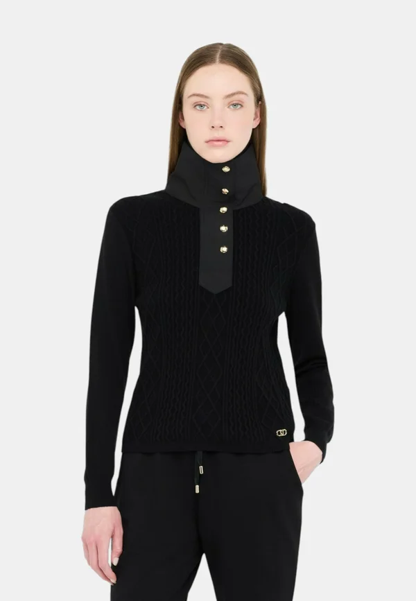 BETTER - Strickpullover - black