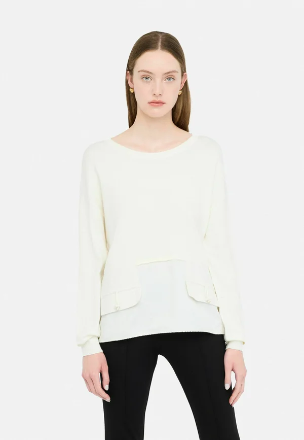 BETTER - Strickpullover - white