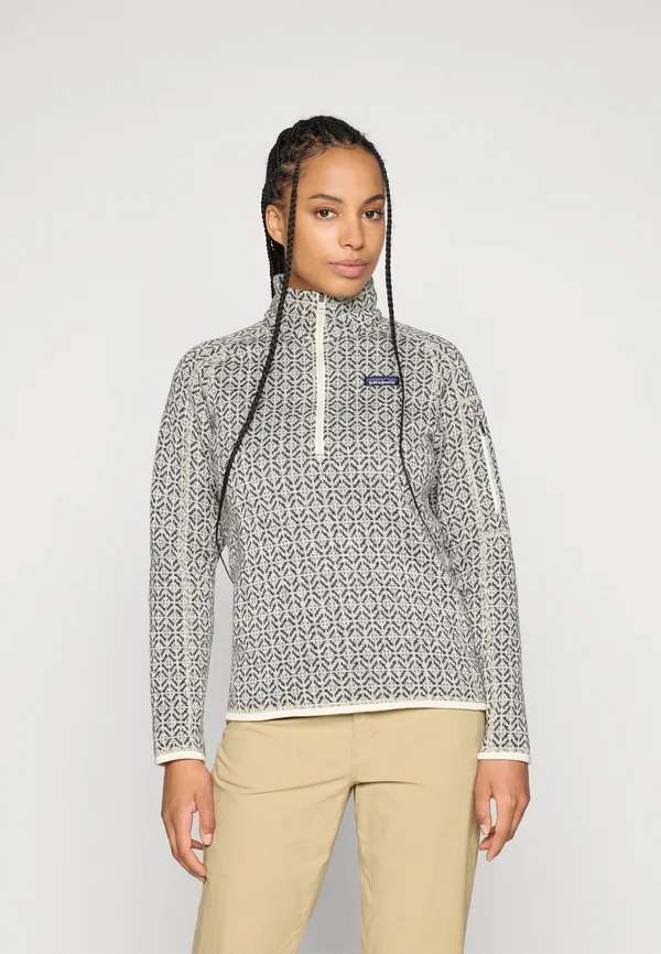 BETTER SWEATER 1/4 ZIP - Strickpullover - beige