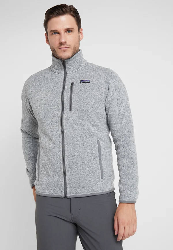 BETTER SWEATER - Sweatjacke - stonewash