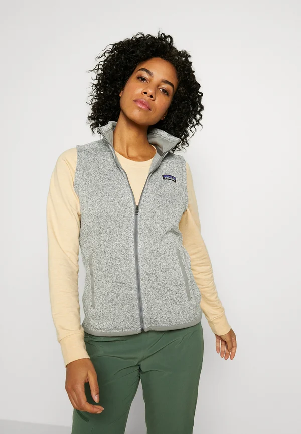 BETTER SWEATER - Weste - birch white