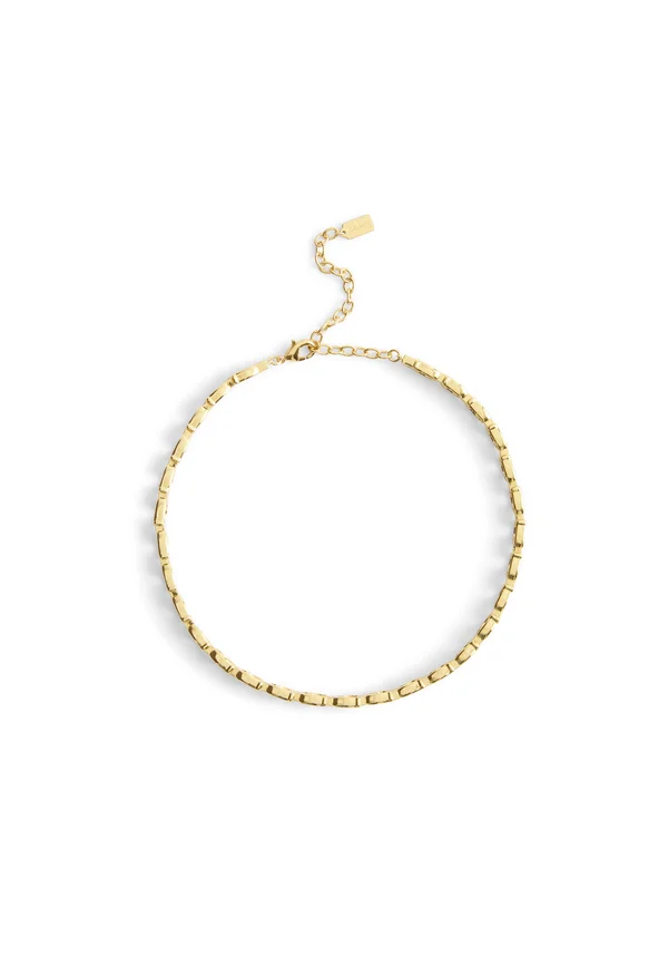 BEVELED SIGNATURE C LINK  - Halskette - gold-coloured