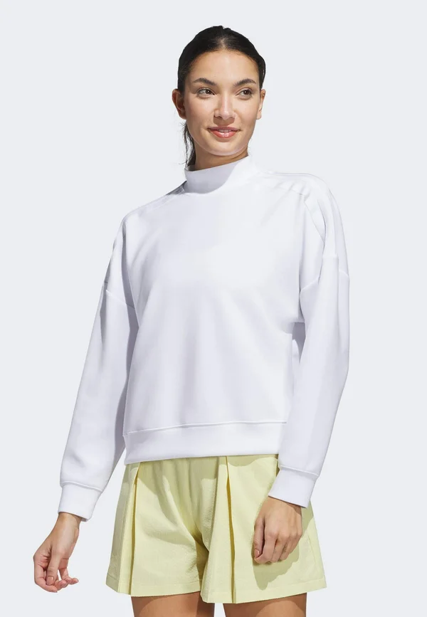 BEYOND SPACER MOCK LAYER - Sweatshirt - white