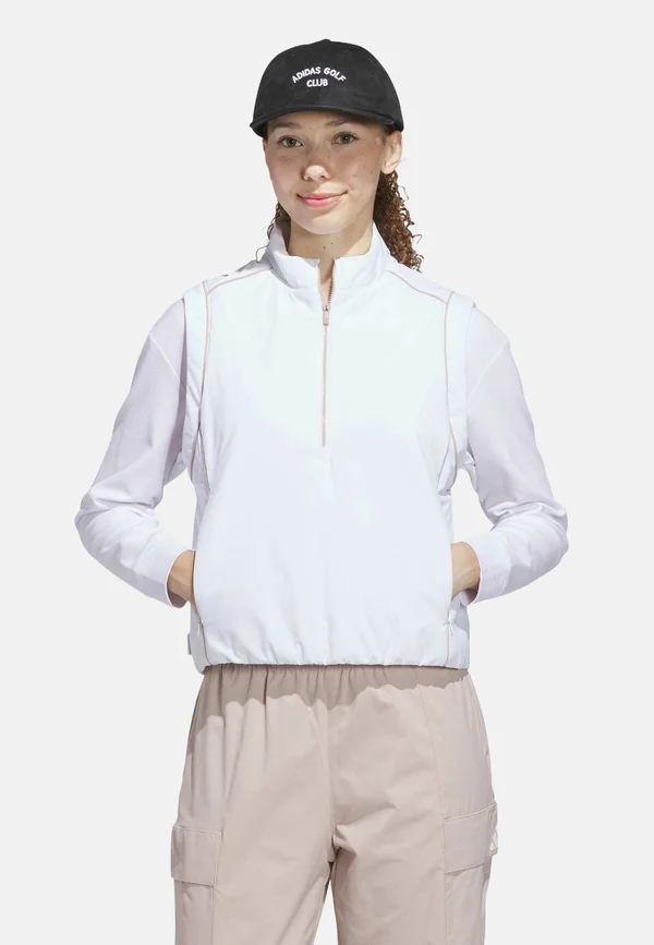 BEYOND TWISTWEAVE QUARTER-ZIP  - Weste - white