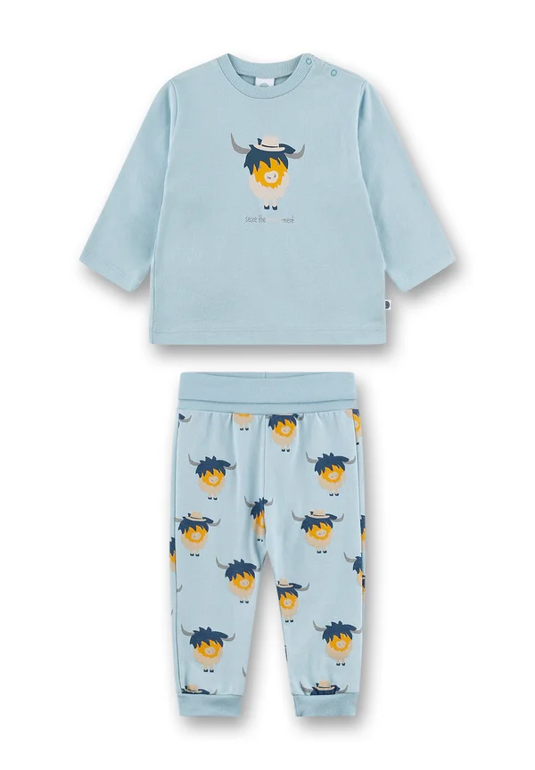 BÜFFEL SET - Nachtwäsche Set - blau