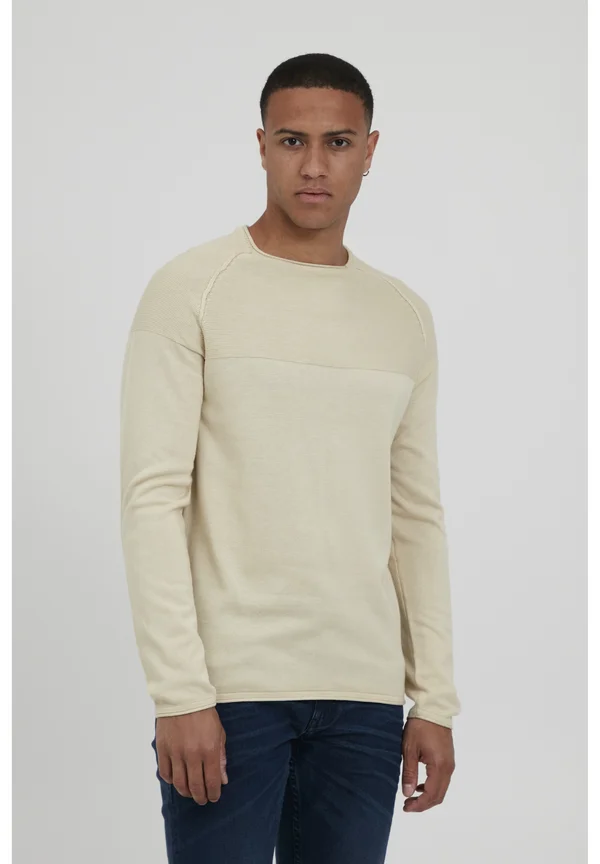 BHAdriano - Strickpullover - oyster gray