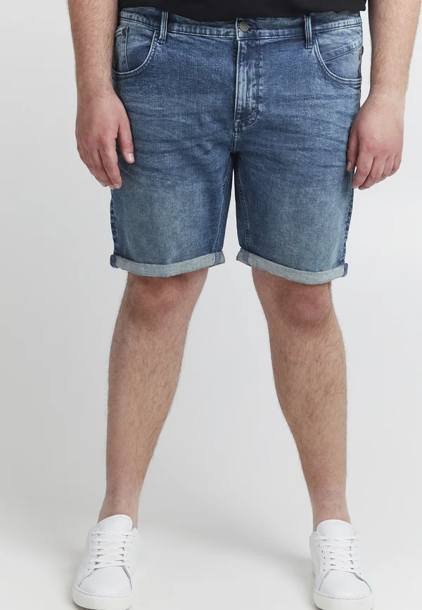 BHBGRILITSCH - Jeans Shorts - denim middleblue