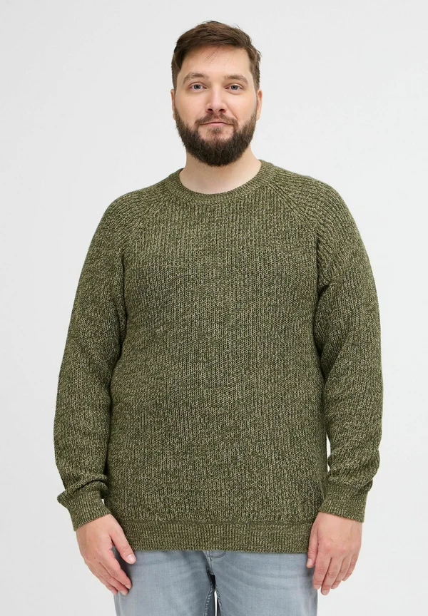 BHBPULLOVER - Strickpullover - forest night