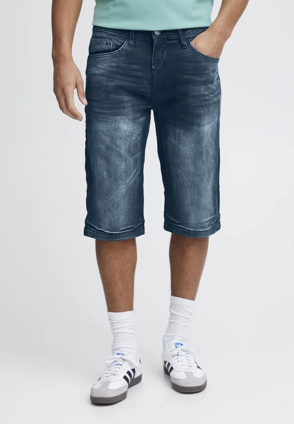 BHDENIM - Jeans Shorts - denim dark blue