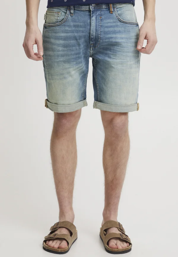 BHDENIM - Jeans Shorts - denim middle blue