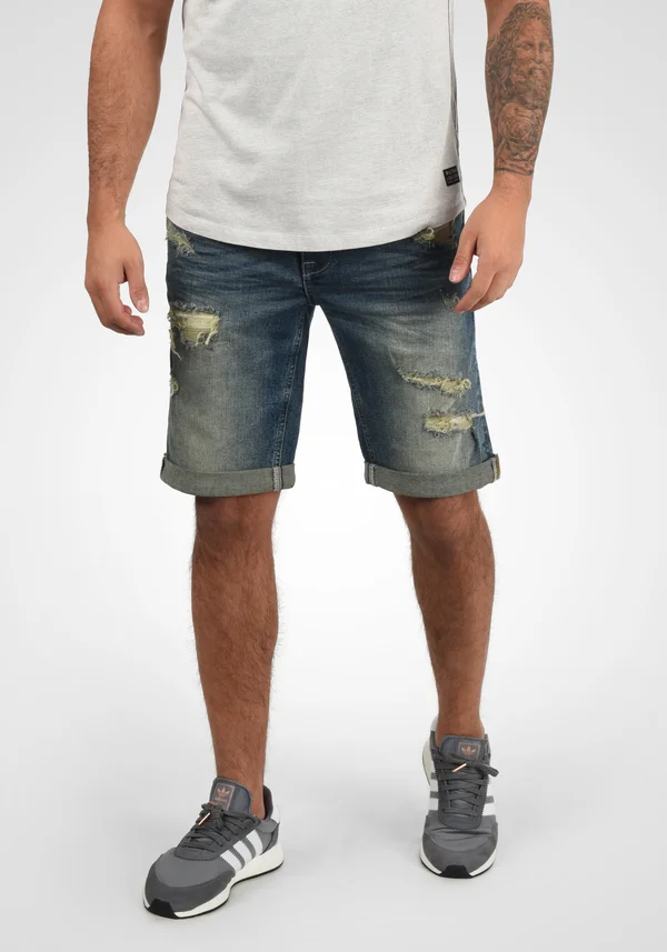 BHDENIZ - Jeans Shorts - blue