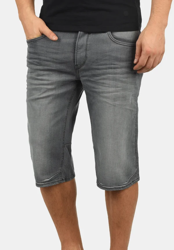 BHDENON - Jeans Shorts - denim grey