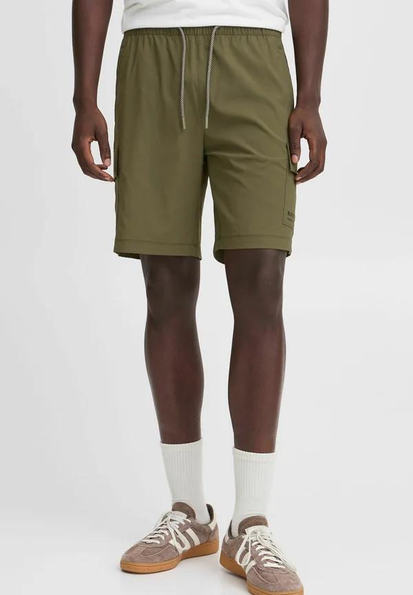 BHEDGAR CARGO - Shorts - olive night