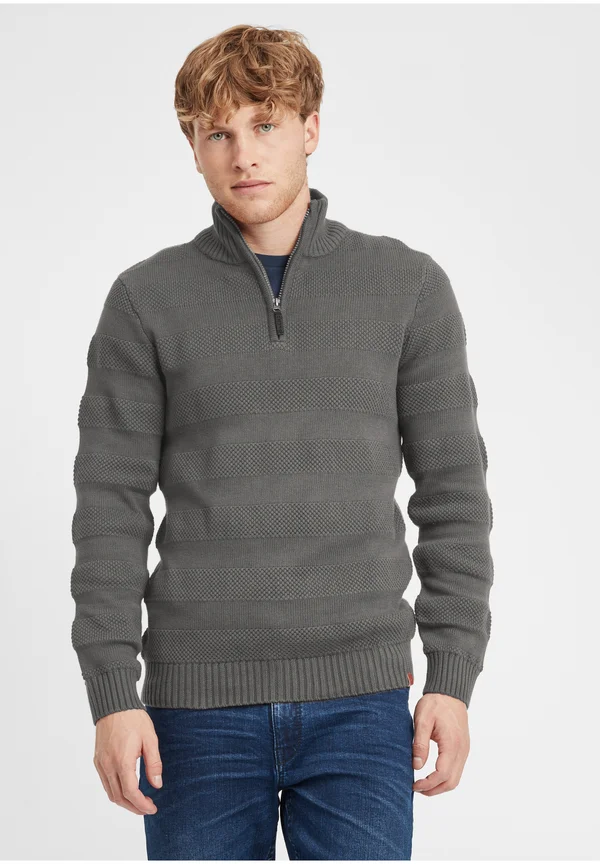 BHGASPAR - Strickpullover - pewter mix