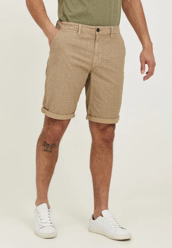 BHGriggs - Shorts - mottled beige