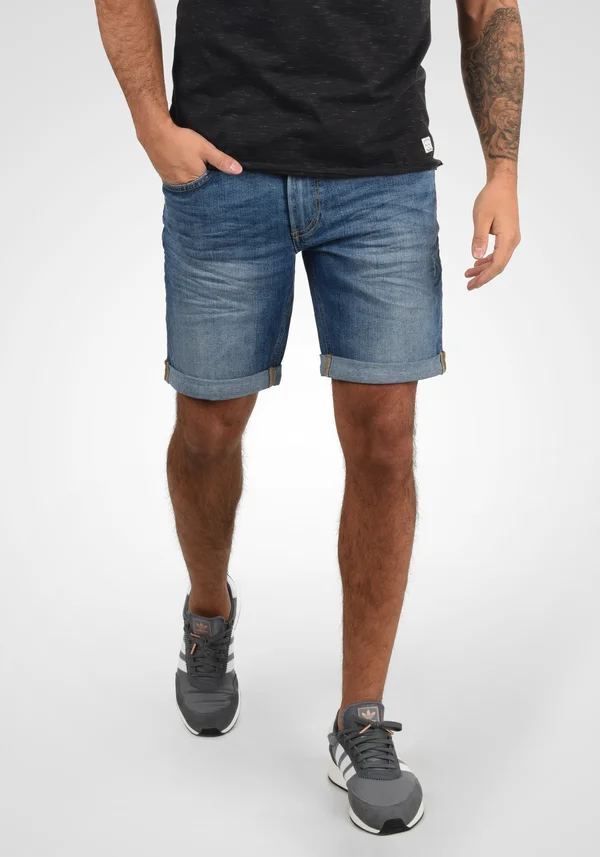 BHGRILITSCH - Jeans Shorts - blue