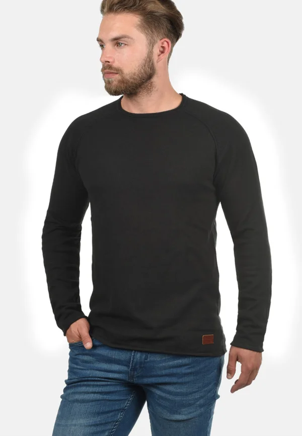 BHJohn - Strickpullover - black