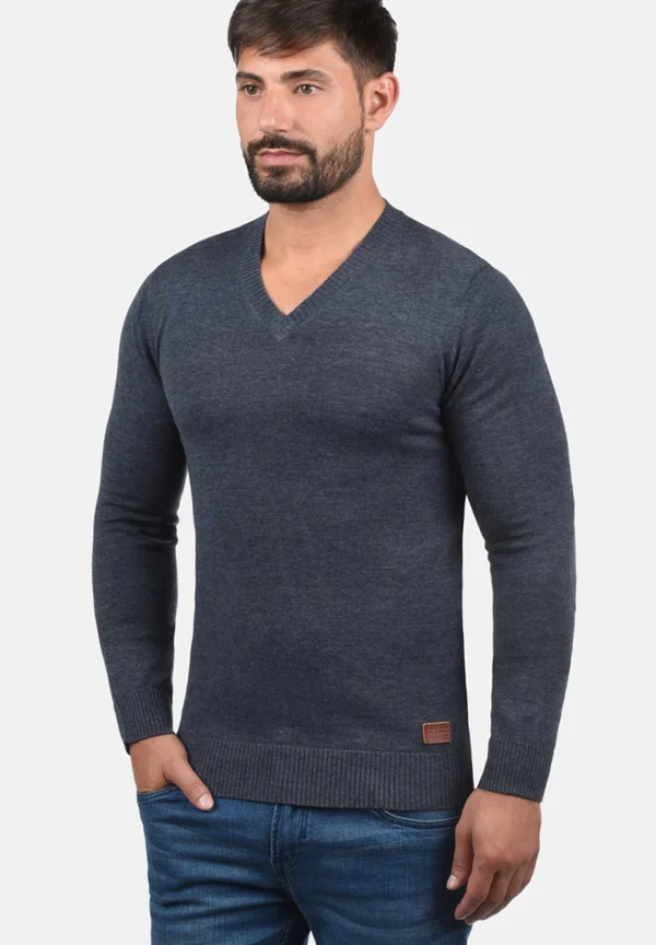 BHLASSE - Strickpullover - ensign blu