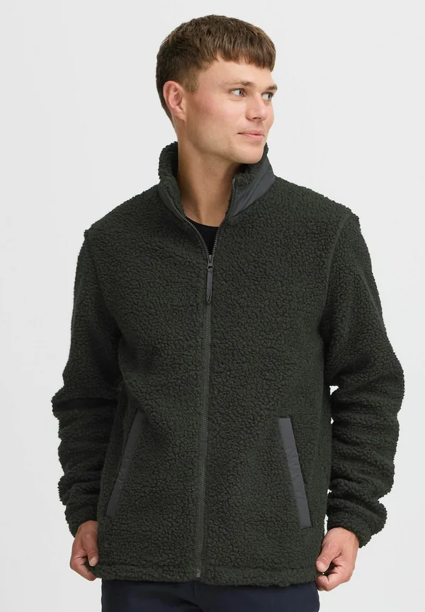 BHLAURSUS TEDDY - Fleecejacke - black