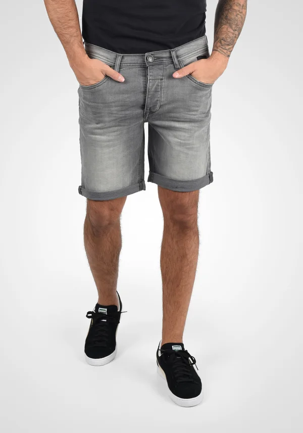 BHMartels - Jeans Shorts - denim grey