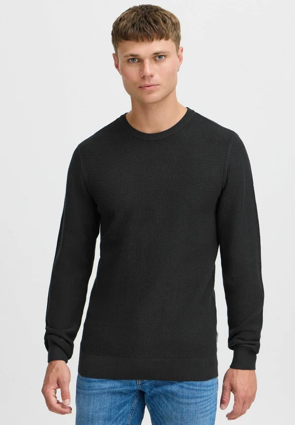 BHMGOAR - Strickpullover - black
