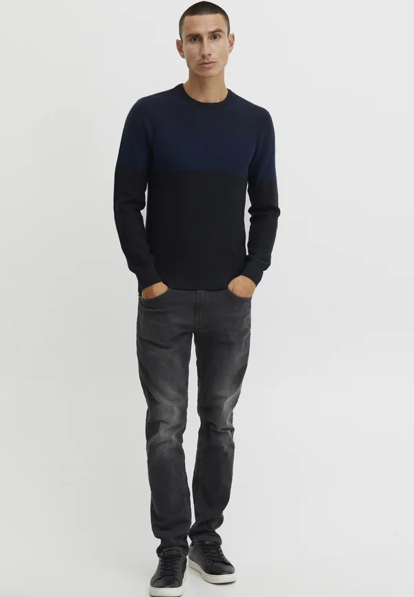 BHNAPINOA - Strickpullover - dress blues