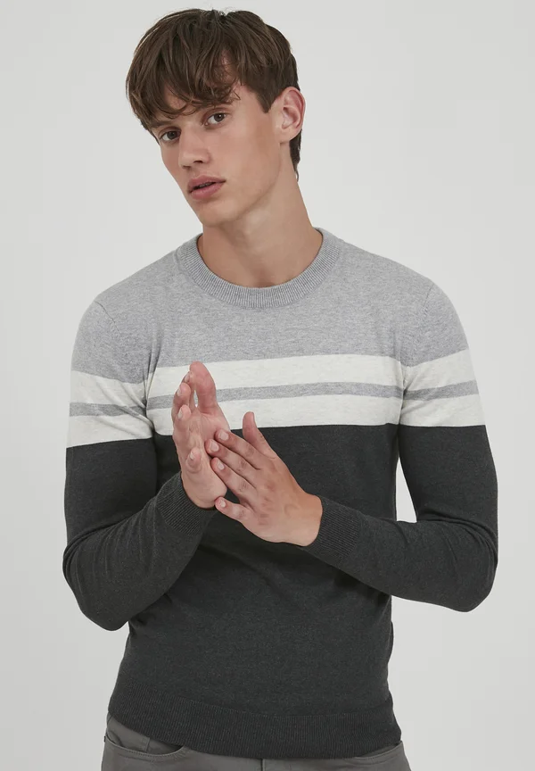 BHNARIUS - Strickpullover - stone mix