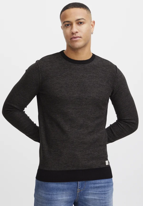 BHNathan - Strickpullover - black