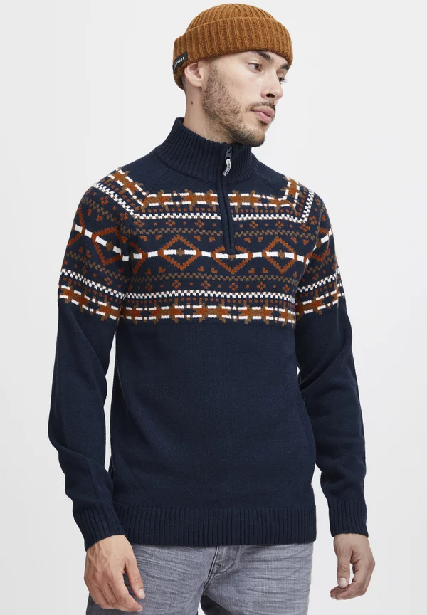 BHNilo - Strickpullover - dress blues