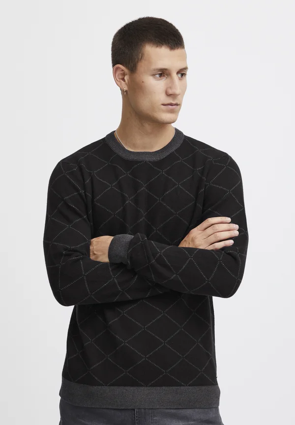 BHNison - Strickpullover - black