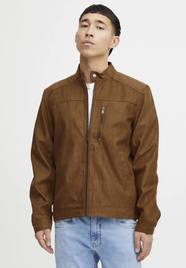 BHOUTERWEAR - Kunstlederjacke - toffee