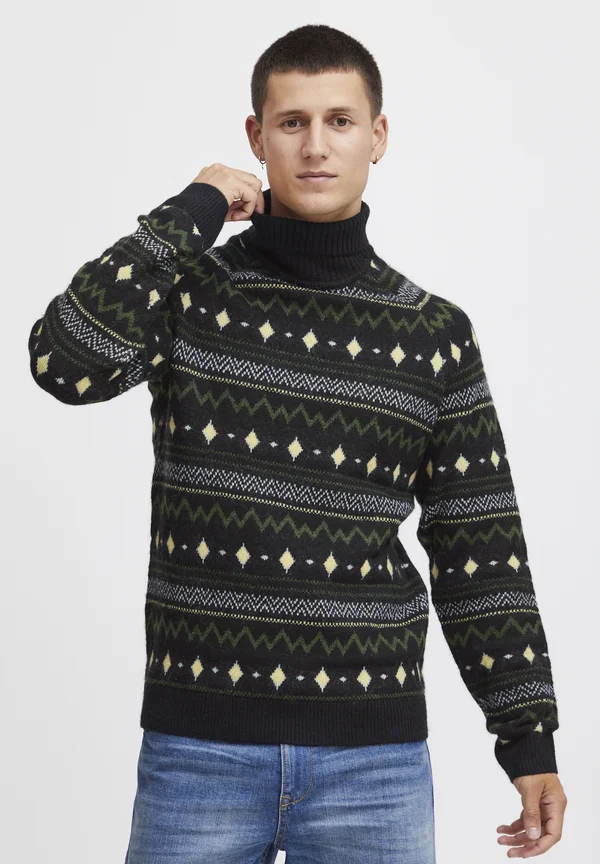 BHPULLOVER - Strickpullover - black