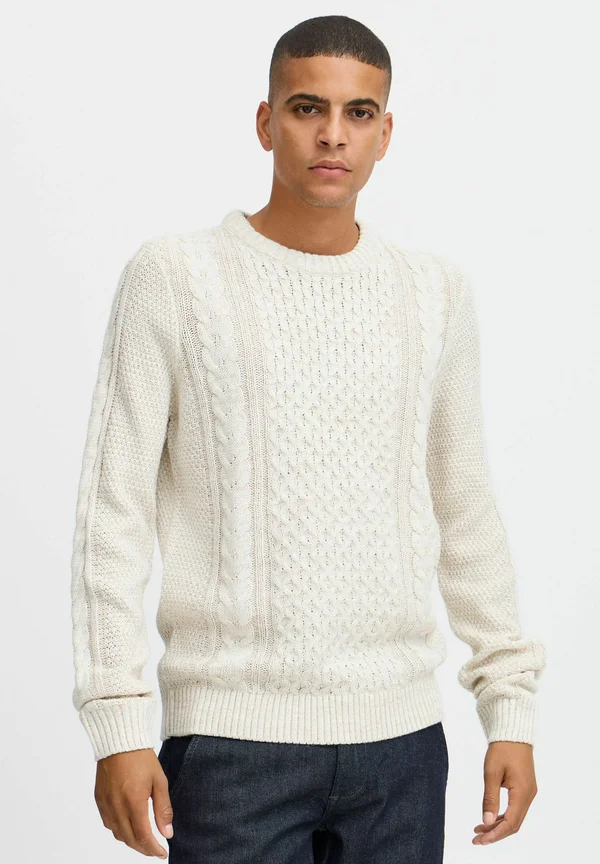 BHPullover - Strickpullover - vanilla ice