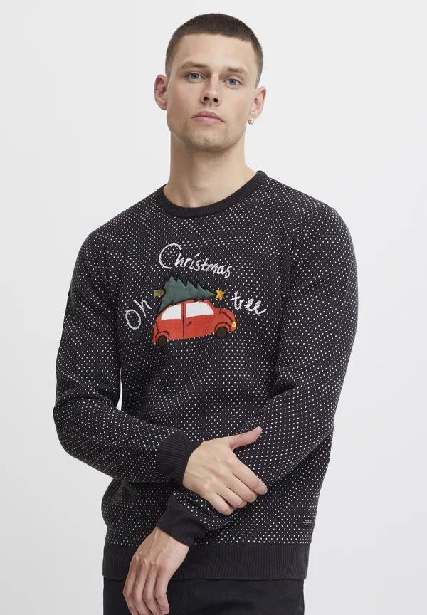 BHSHIRT - Strickpullover - dark navy