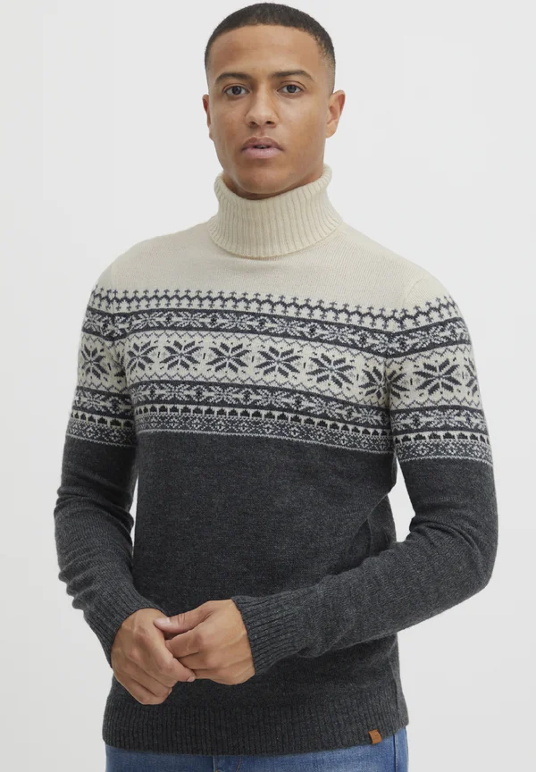 BHTJESSE - Strickpullover - charcoal mix