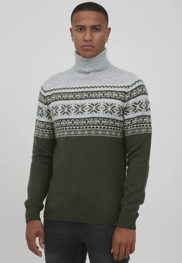 BHTJESSE - Strickpullover - grey denim