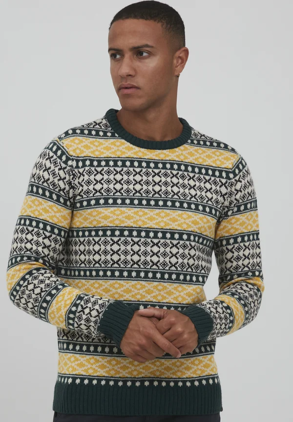 BHTjorben - Strickpullover - sea moss
