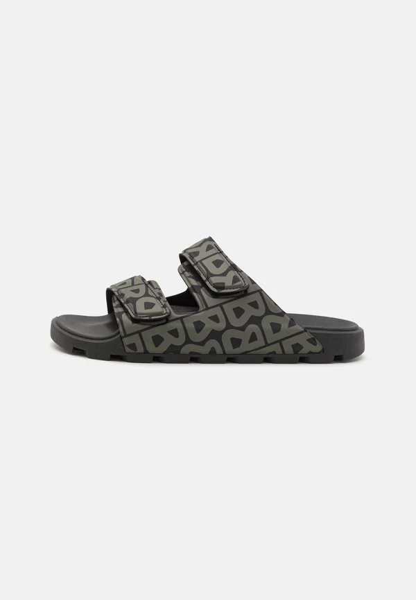 BIARRITZ - Hausschuh - black/olive