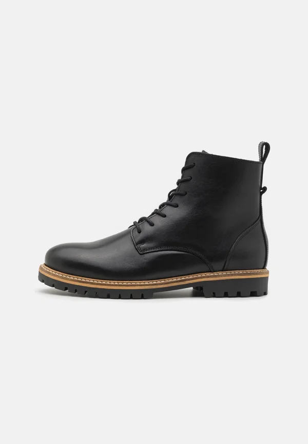 BIASIM LACED UP BOOT - Schnürstiefelette - black