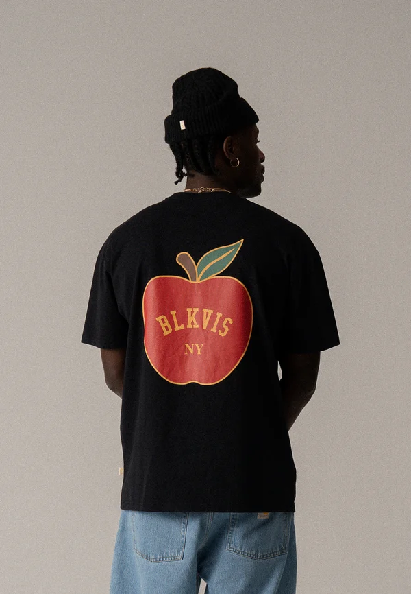 BIG APPLE TEE UNISEX - T-Shirt print - black
