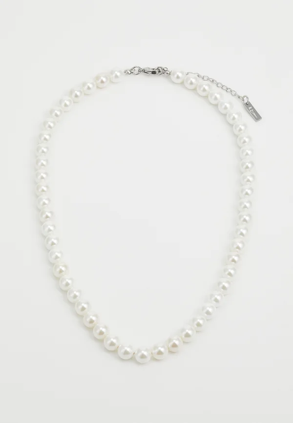 BIG CHAIN UNISEX - Halskette - white