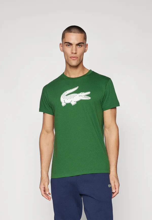 BIG CROCO - Sport T-Shirt - green/flour