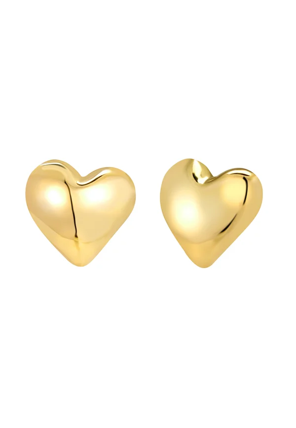 BIG HEART - Ohrringe - gold-coloured