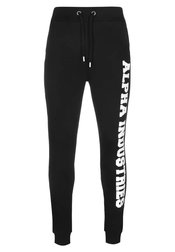BIG LETTERS JOGGER - Jogginghose - black